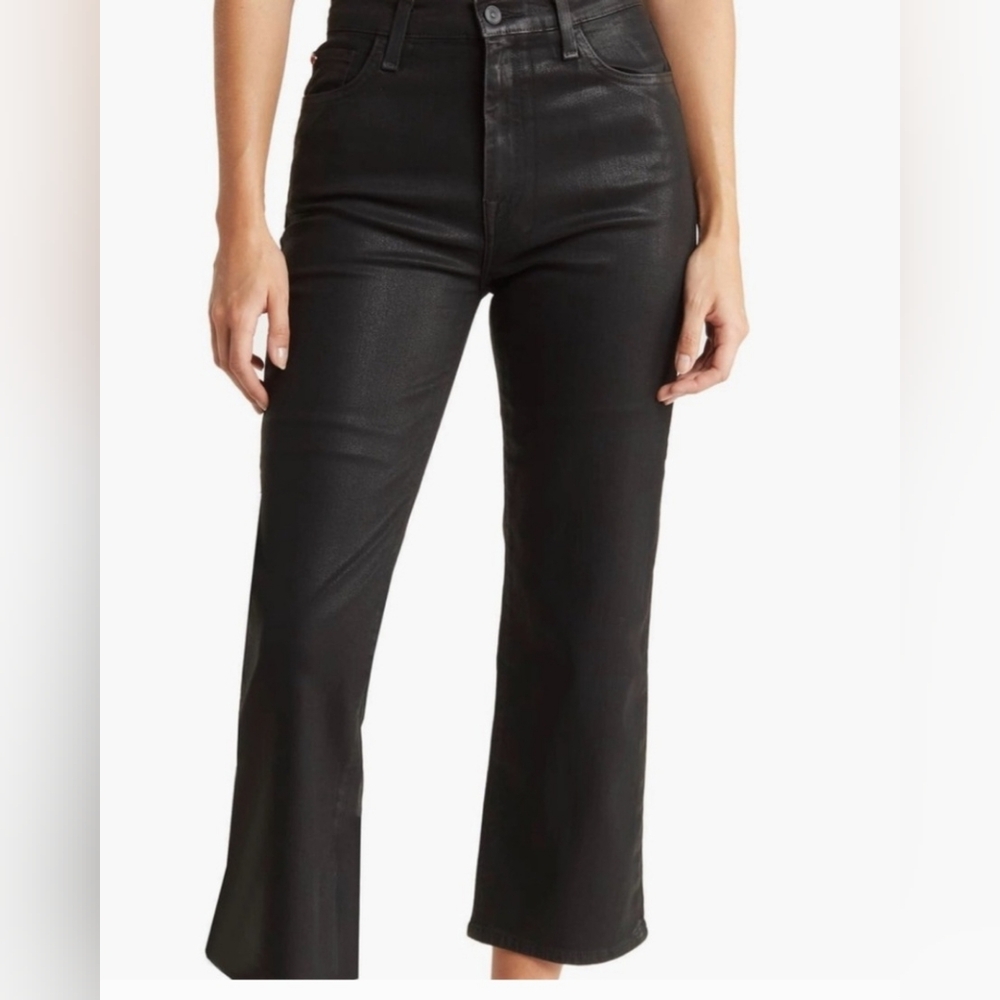 Hudson Noa Steller Coated Black Jeans